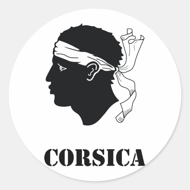 Adesivo Córsega (Frente)