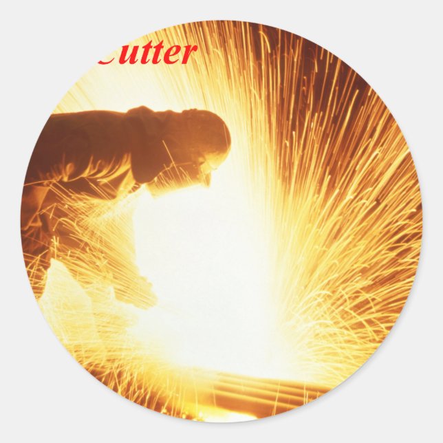 Adesivo Cortador de Aço (Frente)