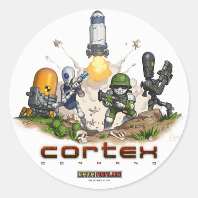 Adesivo Cortex Command Splash Sticker (Frente)