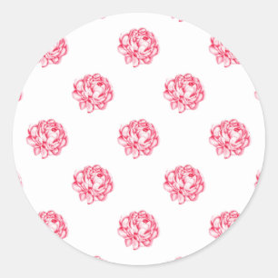 Adesivo Cortinas Florais Rosa Vintage