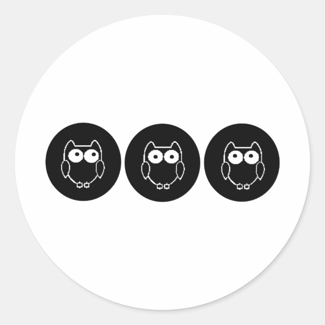 Adesivo Coruja (Frente)