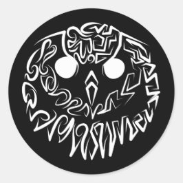 Adesivo Coruja Branca e Negra