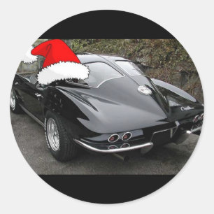 Adesivo Corvette Black Split Window/Christmas