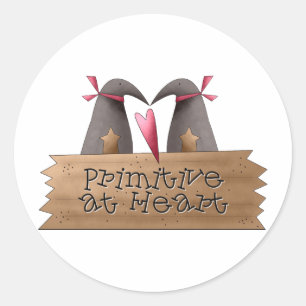 Adesivo Corvos de Cali · Primitivo no coração