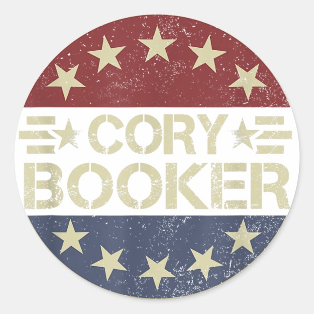 Adesivo Cory Booker Filibuster Nova Jersey Orgulhosa De Co (Frente)