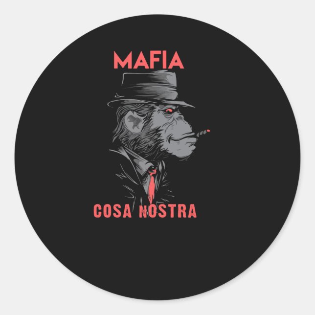 Adesivo Cosa Nostra (Frente)