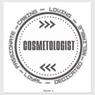 Adesivo Cosmetólogo incrível
