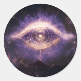 Adesivo Cosmic Third Eye Awakening - Spiritual Awareness