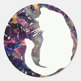 Adesivo Cosmos Cat Sticker