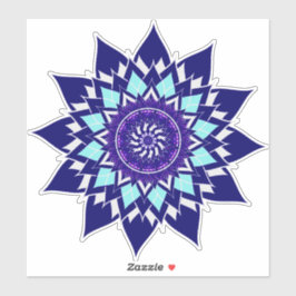 Adesivo cosmos preto e branco