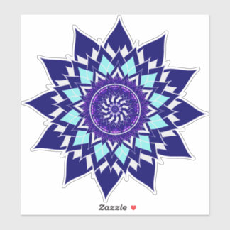 Adesivo cosmos preto e branco