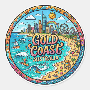 Adesivo Costa de Ouro Austrália