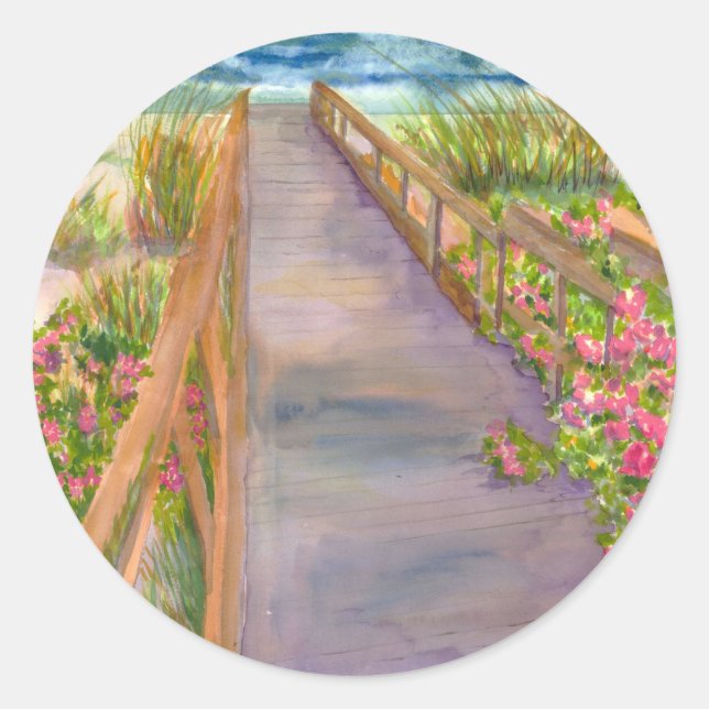 Adesivo Costa Nova Inglaterra (Frente)