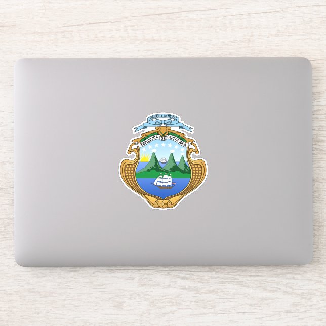 Adesivo Costa Rica (Computador)