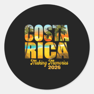 Adesivo Costa Rica 2026 Criando Memórias Férias Familiares