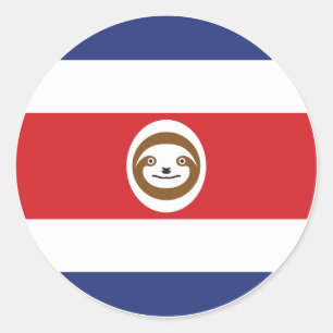 Adesivo Costa Rica: Bandeira Nacional Animal da Costa Rica