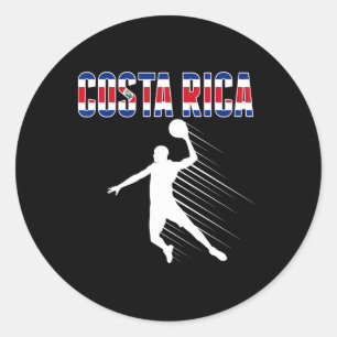 Adesivo Costa Rica Bysketbyll Lovers Jersey Costa Rica Por