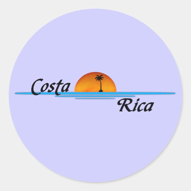 Adesivo Costa Rica Sticker (Frente)