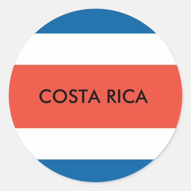 Adesivo Costa Rica Sticker (Frente)