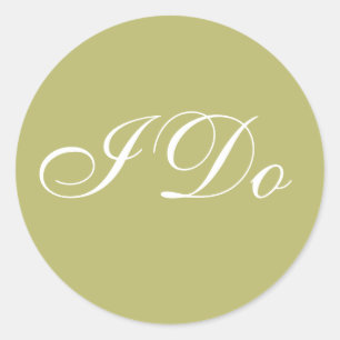 Adesivo Costume Convidar Verde Oleícola I Fazer Casamento 