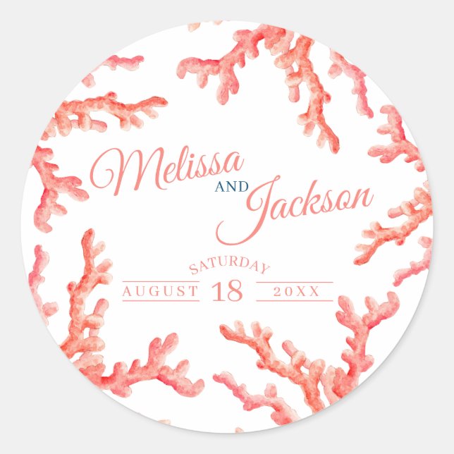 Adesivo Costume de casamento de cordas d'água vivas (Frente)