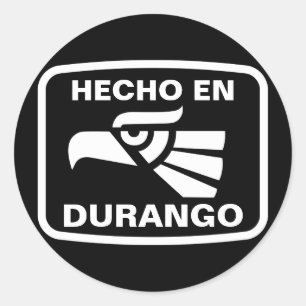 Adesivo Costume do personalizado do en Durango de Hecho