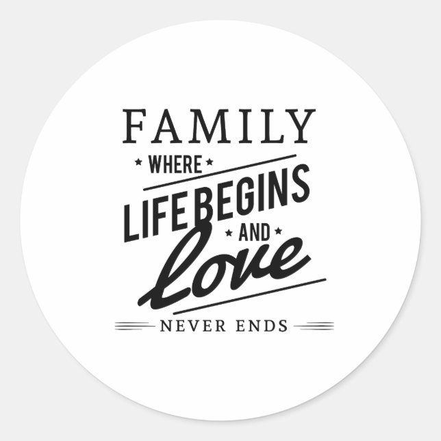 Adesivo cotação da família Inspiron ypografia (Frente)