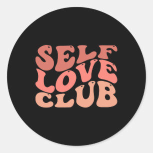 Adesivo Cotação Inspiradora Self Love Club