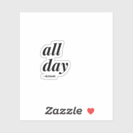 Adesivo Cotação Schmitt do Dia Inteiro