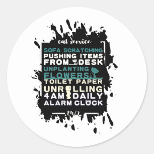 Adesivo Cotações para Proprietários de Cat