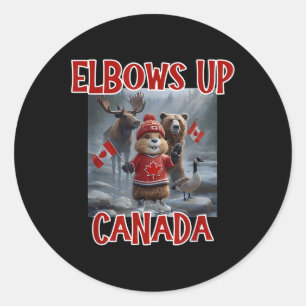 Adesivo Cotovelo Canadá Est 1867 Orgulhoso Ca Forte Canade
