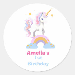 Adesivo Cotovelor Cód. Aquarela Cotovelo Arco-Íris Unicórn