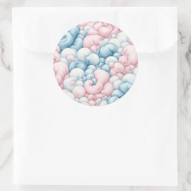 Adesivo Cotton Candy Clouds (Bolsa)