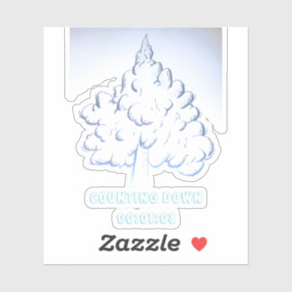 Adesivo Counting Down 00:01:08