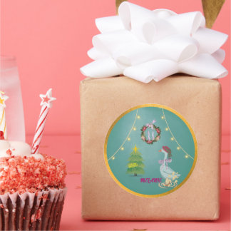 Adesivo Country Christmas Goose