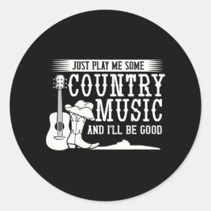 Adesivo Country Music ong Western Girl