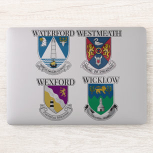 Adesivo County Crests of Ireland Sticker Series 29-32