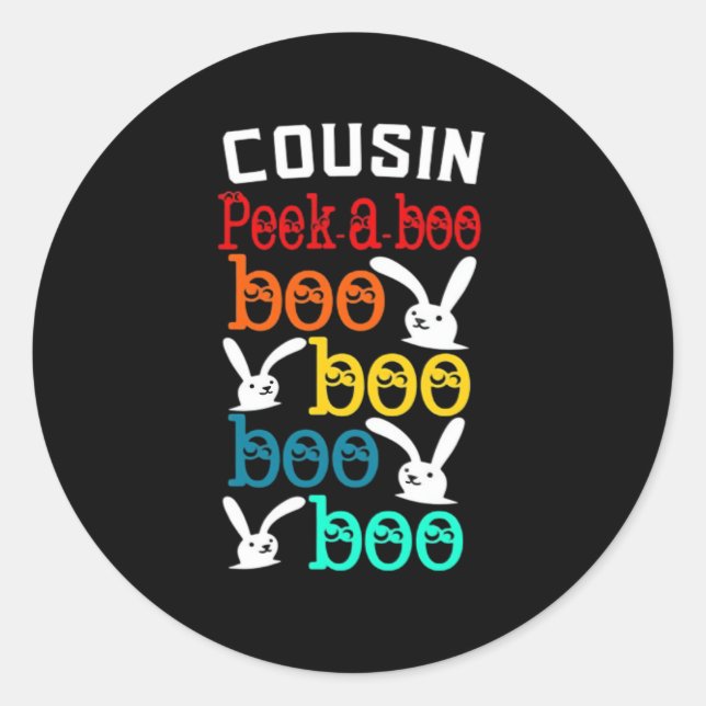 Adesivo Cousin Bunny Game For Novelty (Frente)