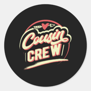 Adesivo Cousin Crew