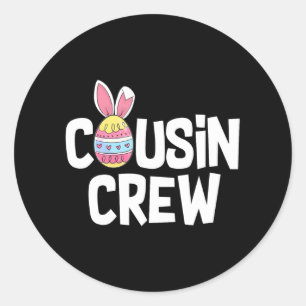 Adesivo Cousin Crew Coelhinho Coelhinho Coelhado com Pásco