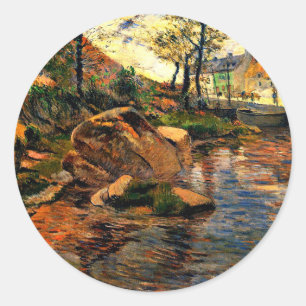 Adesivo Cove em Oposição ao Porto de Pont-Aven,