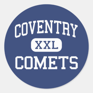 Adesivo Coventry - Comets - Segundo grau - Akron Ohio