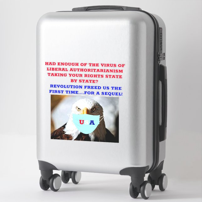 ADESIVO COVID REVOLT (Mala)