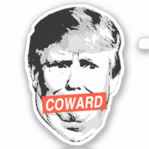 Adesivo Coward Trump