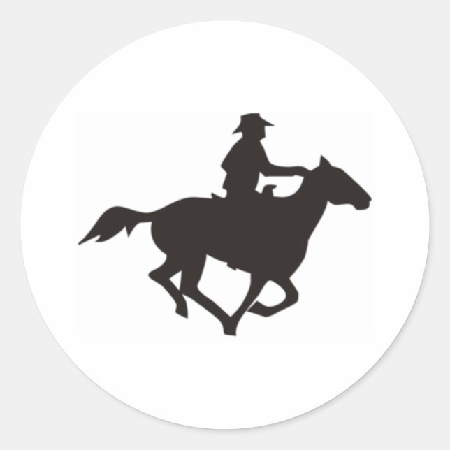 Adesivo Cowboy Andando (Frente)