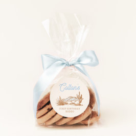 Adesivo Cowboy Birthday Stickers