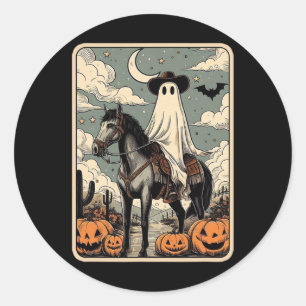 Adesivo Cowboy Fantasma Andando Cavalo Engraçado Tarot Car