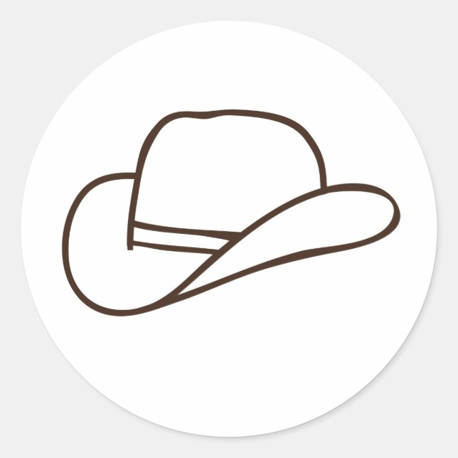 Adesivo Cowboy Hat (Frente)