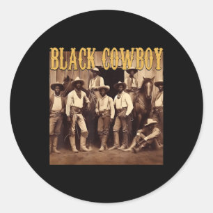Adesivo Cowboy Negro Rodeio Ocidental Melanina História Ne