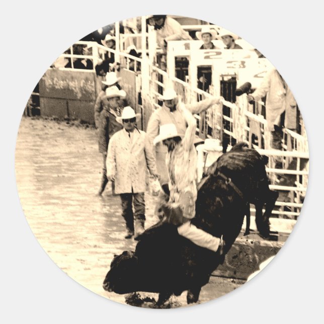Adesivo Cowboy Rodeo (Frente)